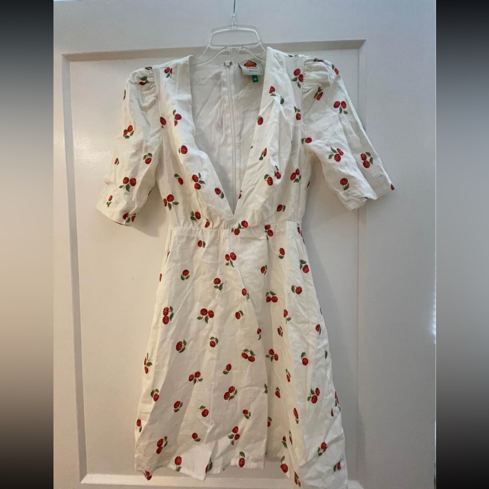 Farm Rio cherry dress XS